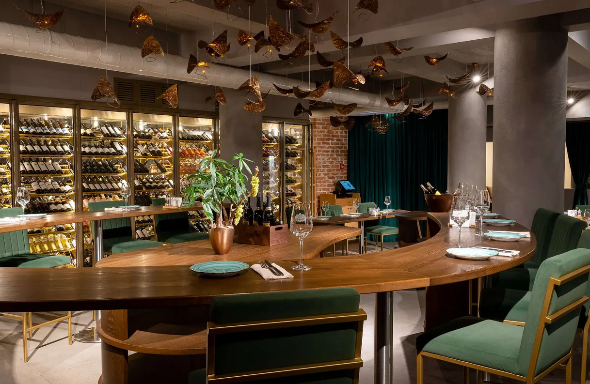 1870 Abrau Durso wine & food